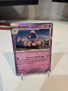 Drifblim 135 Sv: tarjetas promocionales escarlata y violeta holográficas - Imagen 1 de 6