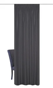 HOME BASICS Eskimo Thermo-Thermovorhang Dekoschal Fertigschal Verdunklung grau - Bild 1 von 28