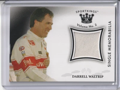 2021 Sportkings Volume No. 2 Darrell Waltrip Single Memorabilia Patch Suit Relic - Image 1 of 2