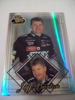 Jeff Burton Press Pass Premium 2000  #27 foil racing card - Image 1 of 2