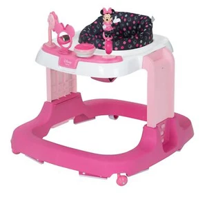 Adjustable Disney Baby Minnie Mouse Developmental Walker Activity Station - - Picture 1 of 24