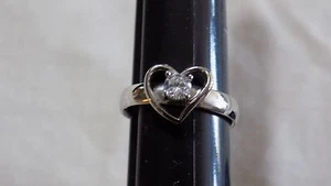 Arco Iris Acero Inoxidable Circonita Cúbica Circonita y Forma de Corazón Mujer 8 - Imagen 1 de 4