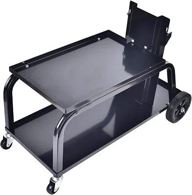 Aain Heavy Duty Universal Flux Storage TIG MIG Welding Cart with Swivel Wheels