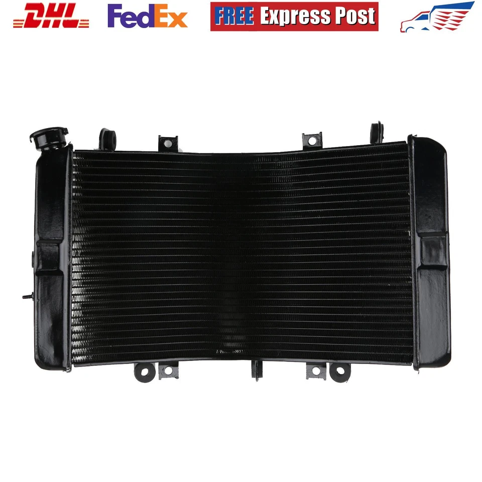 Radiator Grille Guard Cooler For Suzuki GSXR1300 Hayabusa 2008-2014 Black - Image 1 of 4