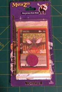 MetaZoo Cryptid Nation: Nightfall 1st Edition Blister Pack Factory Sealed - Picture 1 of 2