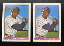 Lot of 2 1991 Bowman Tony Gwynn Cards #647 MINT Padres HOF
