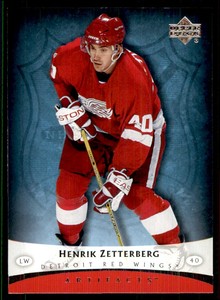 2005-06 Upper Deck Artifacts Henrik Zetterberg Detroit Red Wings #40