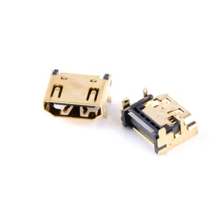 HDMI Compatible Female Jack/Socket Plugs 19Pin Right Angle SMT SMD USB Type A  - Picture 1 of 7