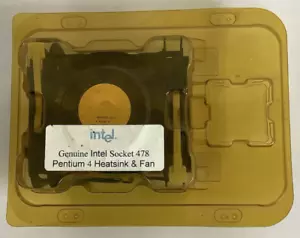 INTEL SOCKET 478 PENTIUM 4 HEATSINK AND FAN - Picture 1 of 2