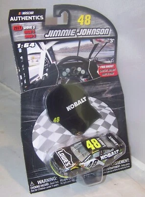 1:64 Acción NASCAR Authenticics 2017 #48 Kobalt Tools Lowe's Jimmie Johnson Wave 5 Foto 1 de 3