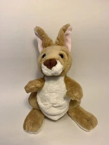GANZ 10” Webkins Kangaroo Plush Stuffed Animal Toy Brown And White No Code - Picture 1 of 5