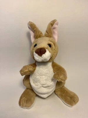 GANZ 10” Webkins Kangaroo Plush Stuffed Animal Toy Brown And White No Code - Image 1 of 4