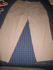 Cabela's Outdoors Womens Nylon Brown Pants, Size 16 - Picture 1 of 8