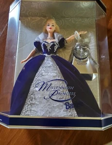 1999 Mattel 2000 Millennium Princess Barbie (24154) NRFB - Picture 1 of 11