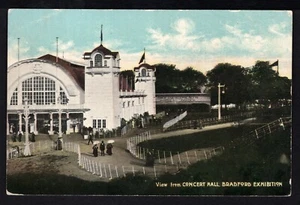 EXHIBITION 1904 BRADFORD, VIEW FROM CONCERT HALL, ROSEMONT SERIES - Picture 1 of 2