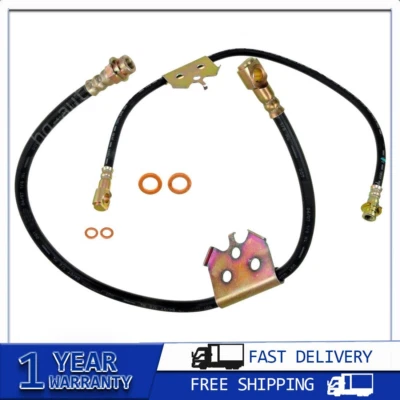 Manguera hidráulica de freno Dorman delantero izquierdo derecho Chevrolet K1500 1996~1998 2x Foto 1 de 4