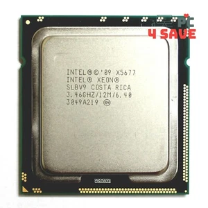 Intel Xeon X5677 SLBV9 3.46GHz Quad Core 12M LGA-1366 Server CPU Processor 130W - Picture 1 of 2
