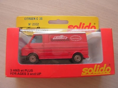 Macchina Camion Da Pompieri Bastia Citroen C 35 Solido 1/50 - Immagine 1 di 4