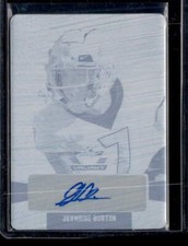 2022 Leaf Valiant Football #PA-JB1 Jermaine Burton Nm/M