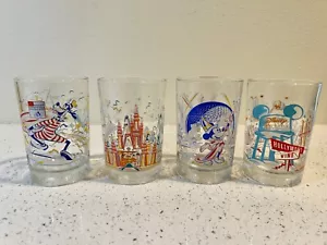 4 vasos Walt Disney World 25 aniversario Remember the Magic - McDonald's NUEVO - Imagen 1 de 17