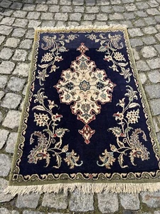 Wunderschöne Handgeknüpfte Täbriz Perserteppich Alfombra Carpet ca 74X118 cm - Bild 1 von 11