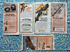 Vintage 1976 Redfield Scopes Print Ads -5 Ads- See Pics