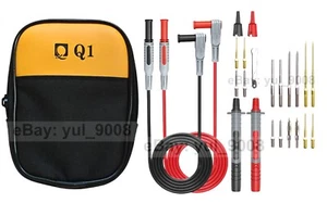 Kit de cables de prueba automotrices sondas de perforación + estuche de transporte suave para FLUKE 101 106 107 - Imagen 1 de 9