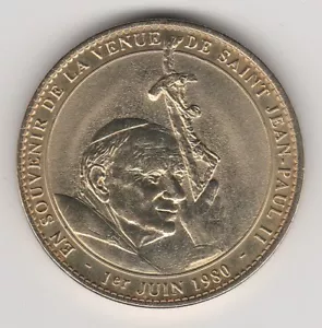 NO DATE MEDAILLE SOUVENIR A-B -- 75 018 N°9 VENUE SAINT-JEAN-PAUL II SACRE-COEUR - Picture 1 of 2