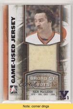 2011-12 ITG Broad Street Boys Series 1/1 Rick MacLeish #M-41 READ 1j8