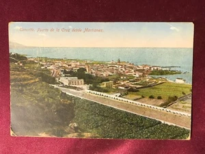 1925 TENERIFE Puerto de la Cruz desde Martianez-Spain-Island-posted-PK-5 - Picture 1 of 2