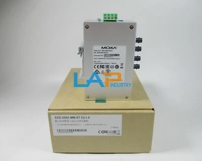 1 Pc. New For   EDS-208A-MM-ST 2 Optical 6 Electric Industrial Ethernet Switch - Image 1 of 4