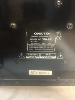 Onkyo Subwoofer - Immagine 1 di 4