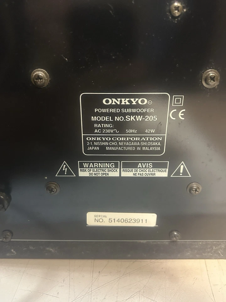 Onkyo Subwoofer - Immagine 1 di 4