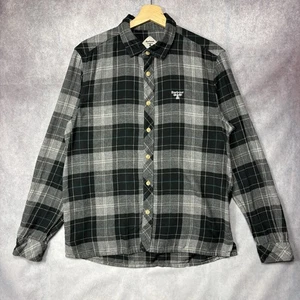 Barbour Herren Hemd Gr. M grau schwarz kariert kariert langarm leicht - Bild 1 von 15