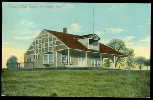 COUNTRY CLUB HOUSE (GOLF) - LA PORTE,IN CARTOLINA - Foto 1 di 1