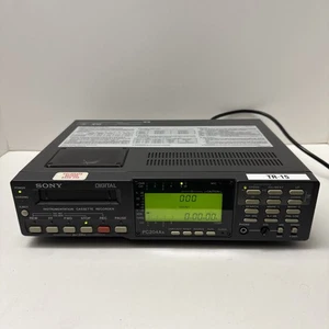 SONY PC204Ax Digital Data Instrumentation Cassette Recorder - Tested For Power - Afbeelding 1 van 15