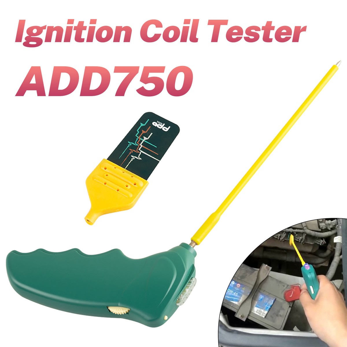 Ignition Tester HOT! QD300 Automobile Ignition Coil Tester IGBT Idle ...