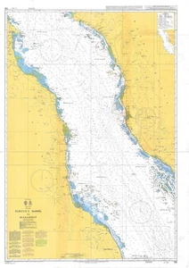 Papel de pared Almirantazgo 158 Mar Rojo Berenice a Masamirit mapa marítimo marino - Imagen 1 de 6