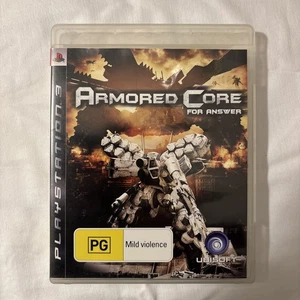 Armored Core For Answer Sony PlayStation 3 PS3 Video Game Complete With Manual - Picture 1 of 3