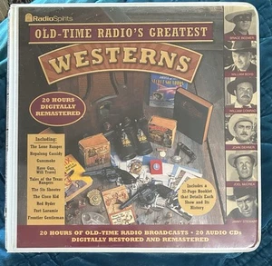 20 Stunden Sammlung: Old Time Radio's Greatest Western Shows (20-Compact Disc) - Bild 1 von 2