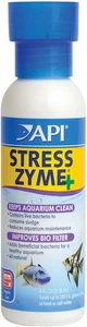API Stress Zyme Bacterial Cleaner Freshwater & Saltwater Aquarium 4-Oz - 4 Pack - Picture 1 of 7