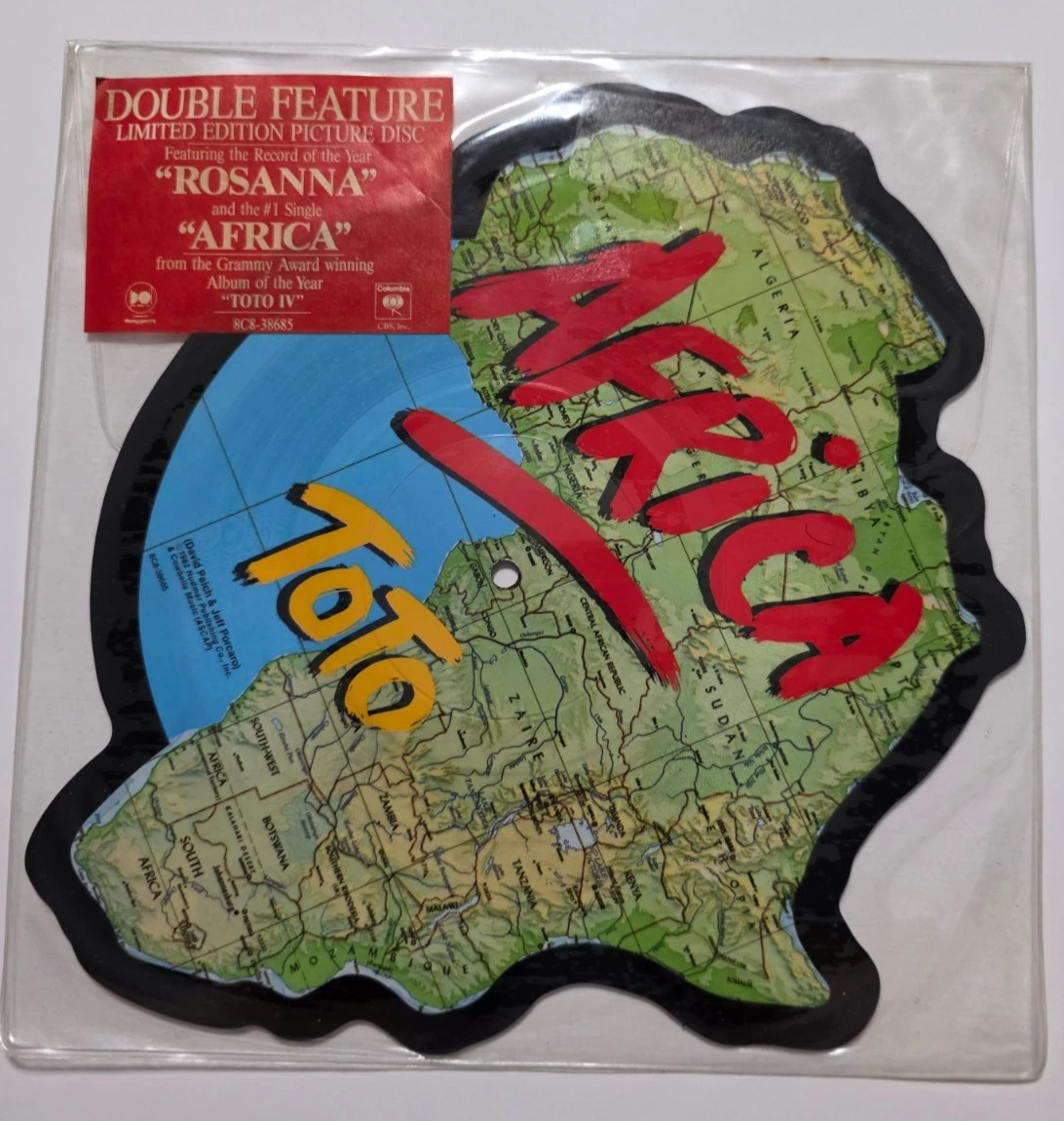 TOTO,新品,アナログ盤,ピクチャー・ディスク,AOR,AFRICA Toto Picture Disc Vinyl Records for sale | eBay