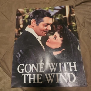 Vom Winde verweht Metall/Blech Film Poster Schild 16 x 12,5 Zoll - Bild 1 von 2