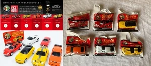 1/72, Alfa Romeo x Kyosho, tolles Auto, alle 6 Die-Cast Miniaturautos Full Set - Bild 1 von 8