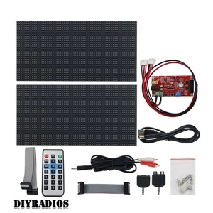 AS1000 RGB Sound Music Spectrum Display Set Rhythm Light 2*P4 Controller Board - Picture 1 of 7