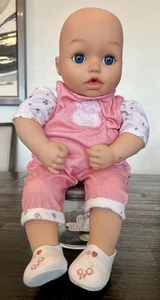 Zapf Creation Baby Anabell Girl Doll Interactive 17” Batteries Not Included - Picture 1 of 7