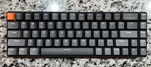 K68 60% Wireless Mechanical Gaming Keyboard,Bluetooth 5.0/2.4Ghz Compact 68 Keys - Picture 1 of 12