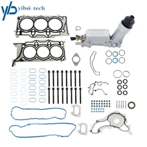 3.6L Engine Oil Filter Housing & Head Gasket Set Bolts For Jeep Dodge Chrysler - Picture 1 of 17