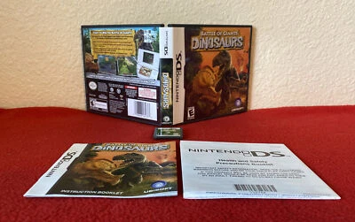 Batalla de Gigantes Dinosaurios | Nintendo DS 2008 | CIB completo con manual auténtico Foto 1 de 4