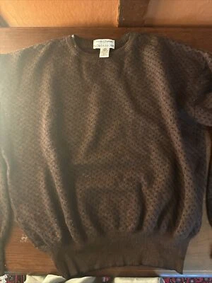 Tricots St. Raphael Nordstrom Vintage Brown Merino Wool Sweater - Image 1 of 4